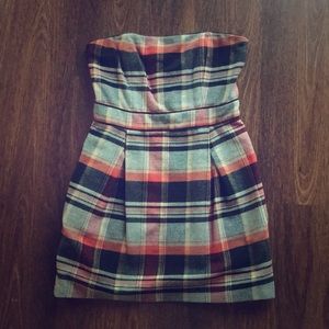 French Connection Plaid Dress